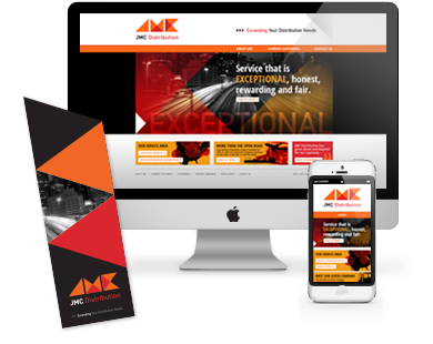 JMC Distribution Identity and Responsive Web Site